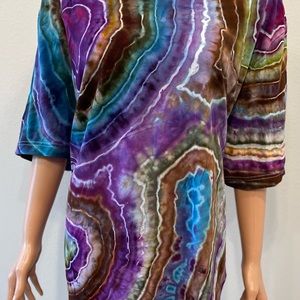 Hand made tie dye shirt by the seller